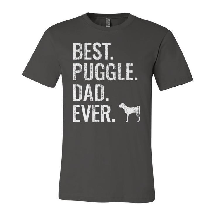 Best Puggle Dad Ever Cool Dog Owner Puggle Jersey T-Shirt