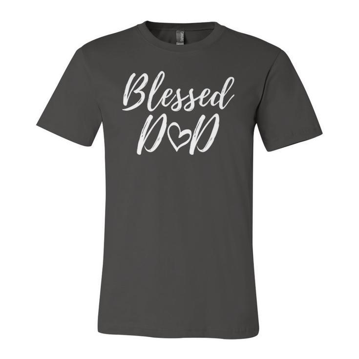 Blessed Dad Christmas Matching Blessing Jersey T-Shirt