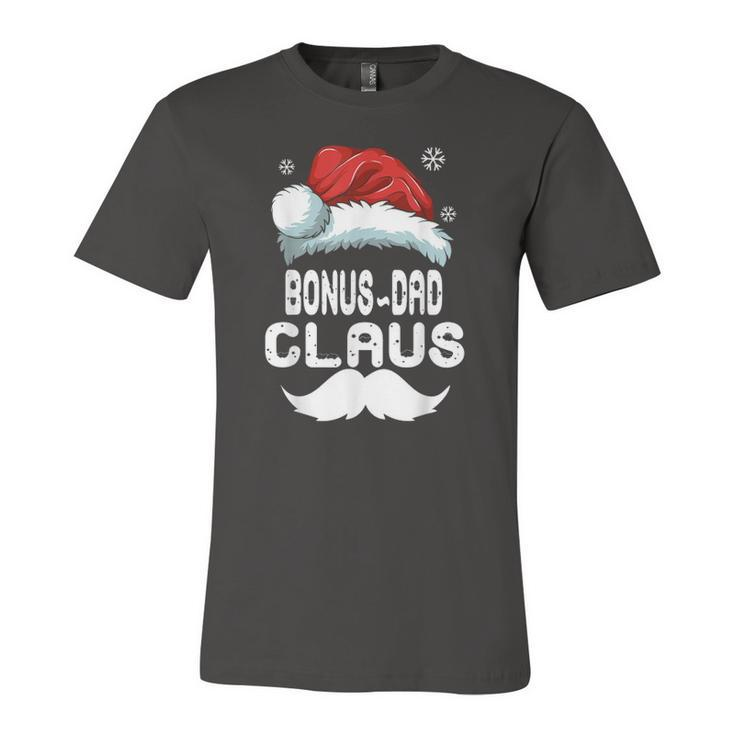 Bonus-Dad Claus Matching Christmas Pajamas Xmas Santa Jersey T-Shirt