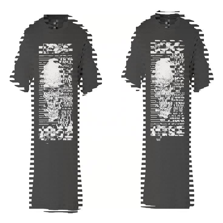Borg Name Gift   Borg Ive Only Met About 3 Or 4 People Unisex Jersey Short Sleeve Crewneck Tshirt