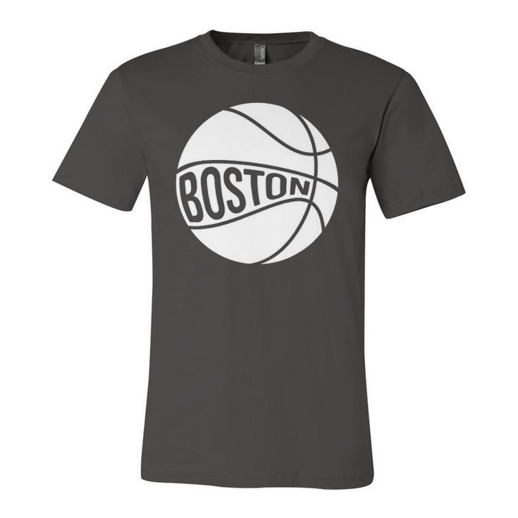 Boston Retro City Massachusetts State Basketball Jersey T-Shirt