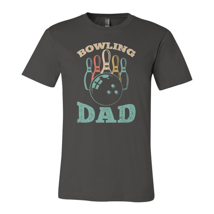 Bowling Dad Bowler Graphic For Fathers Day Jersey T-Shirt
