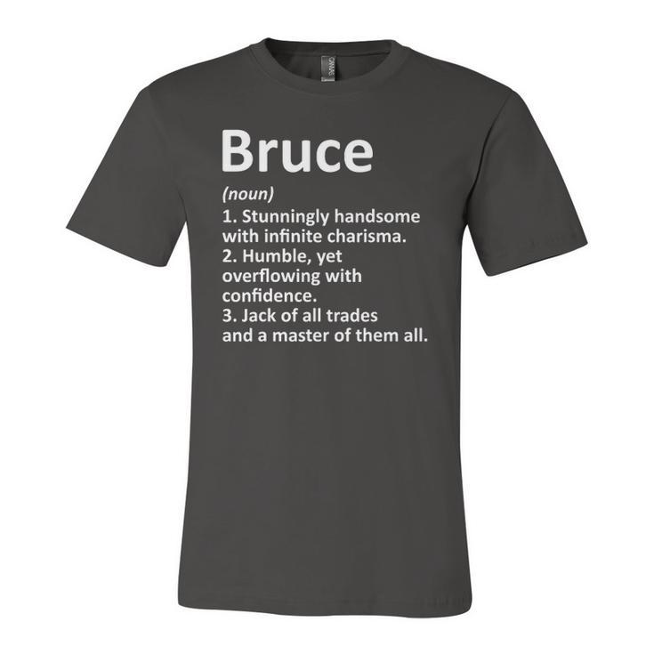 Bruce Definition Personalized Name Birthday Idea Jersey T-Shirt