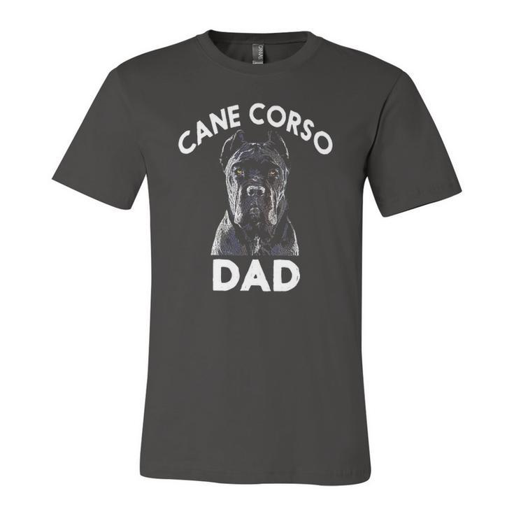 Cane Corso Dad Pet Lover Fathers Day Jersey T-Shirt