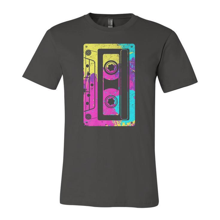 Cassette Tape Mixtape 80S And 90S Costume Jersey T-Shirt