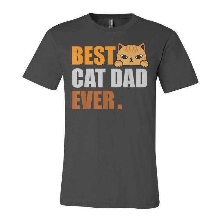 Cat Dad  Fathers Day Men Kitty Daddy Papa Christmas  V3 Unisex Jersey Short Sleeve Crewneck Tshirt
