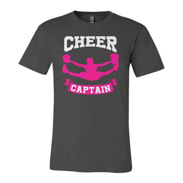 Cheer Captain Cheerleader Cheerleading Lover Jersey T-Shirt