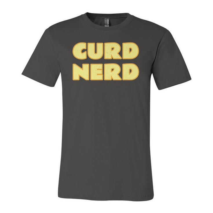 Cheese Lover Curd Nerd Dairy Product Jersey T-Shirt