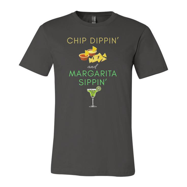 Chip Dippin And Margarita Sippin Cinco De Mayo Jersey T-Shirt