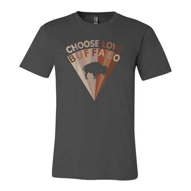 Choose Love Buffalo Pray For Buffalo Strong Jersey T-Shirt