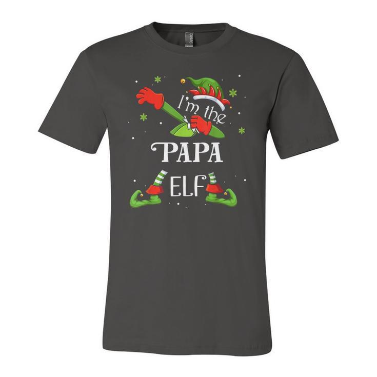 Christmas Im The Papa Elf Jersey T-Shirt
