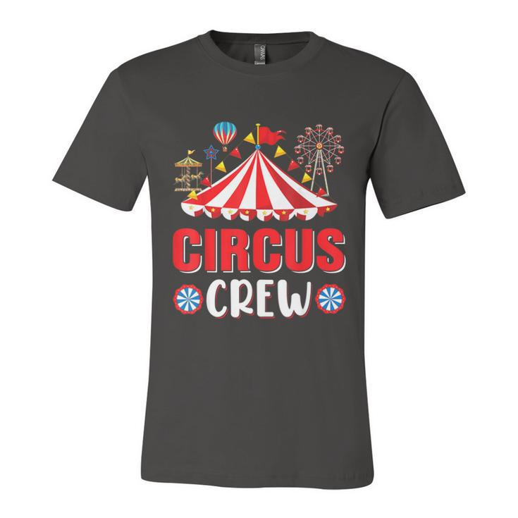 Circus Crew Funny Circus Staff Costume Circus Theme Party  V2 Unisex Jersey Short Sleeve Crewneck Tshirt