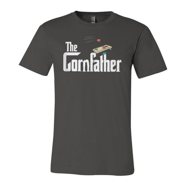Cornhole The Cornfather Jersey T-Shirt