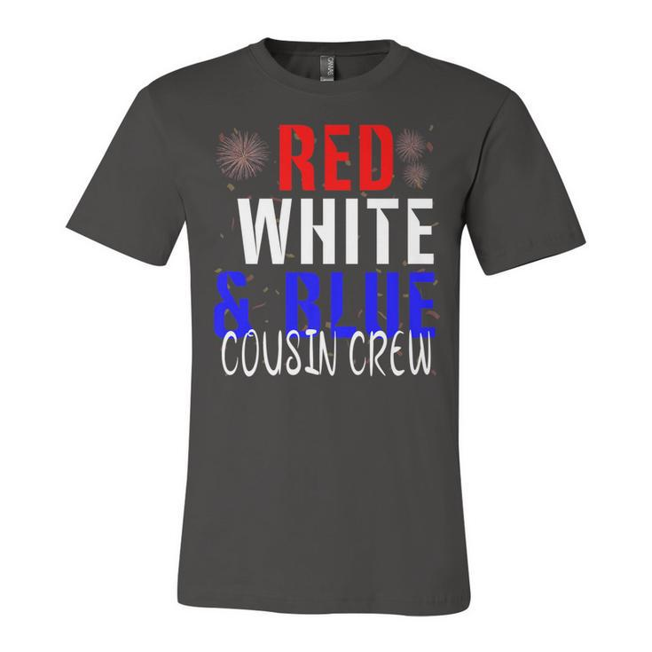 Cousin Crew 4Th Of July Funny Family Vacation Group   Unisex Jersey Short Sleeve Crewneck Tshirt