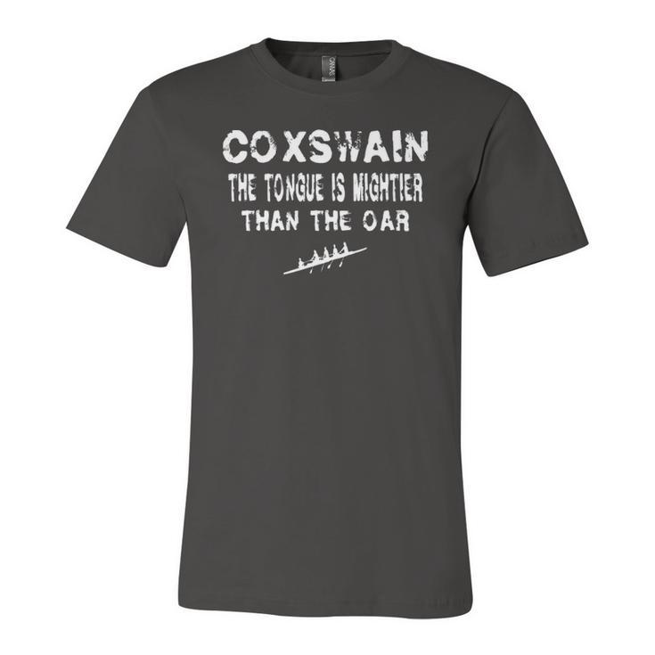 Coxswain Crew Rowing Oarless Oarsman Coxswain Sayings Jersey T-Shirt