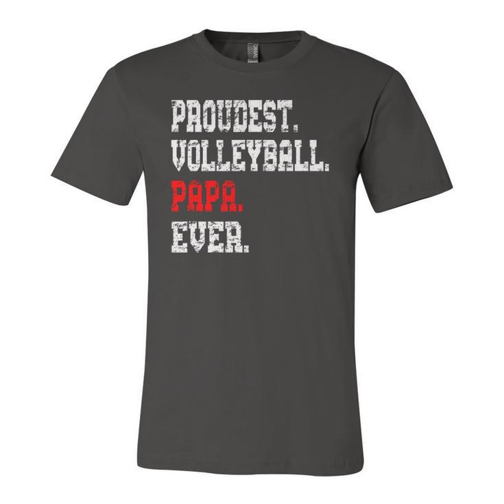 Custom Volleyball Papabest Papa Ever Jersey T-Shirt