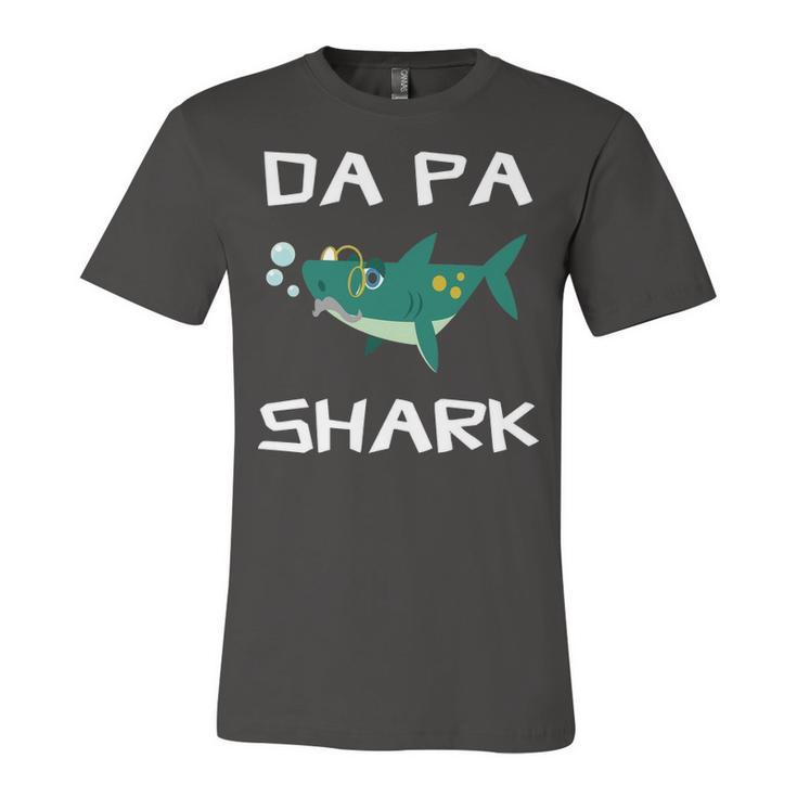Da Pa Grandpa Gift   Da Pa Shark Unisex Jersey Short Sleeve Crewneck Tshirt