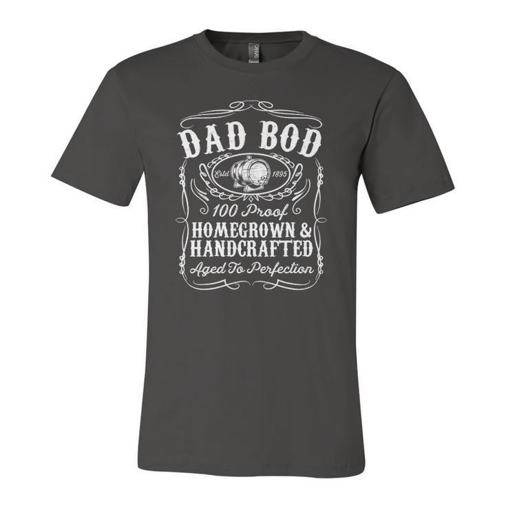 Dad Bod Whiskey Bourbon Lover Fathers Day For Dad Jersey T-Shirt