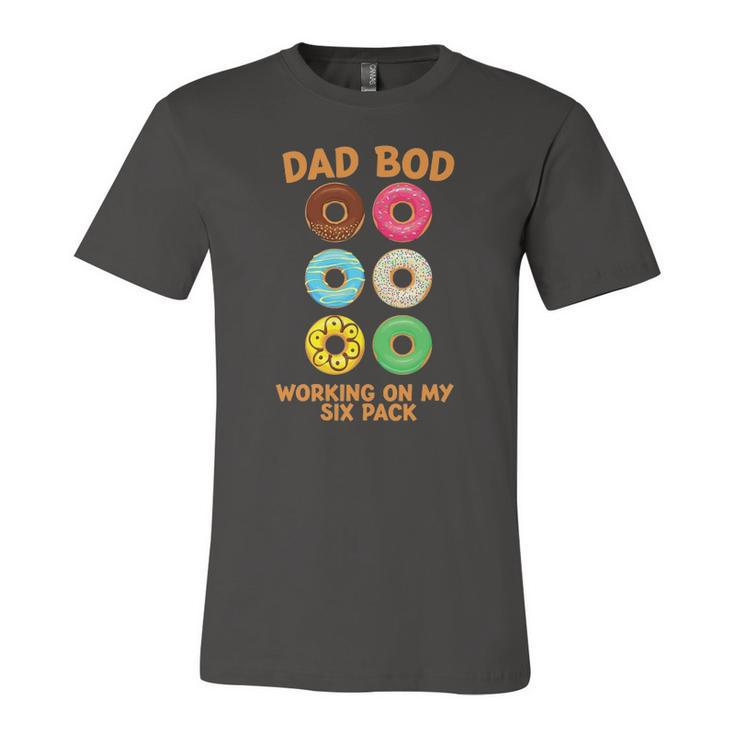 Dad Bod Working On My Six Pack Donut Fathers Day Jersey T-Shirt