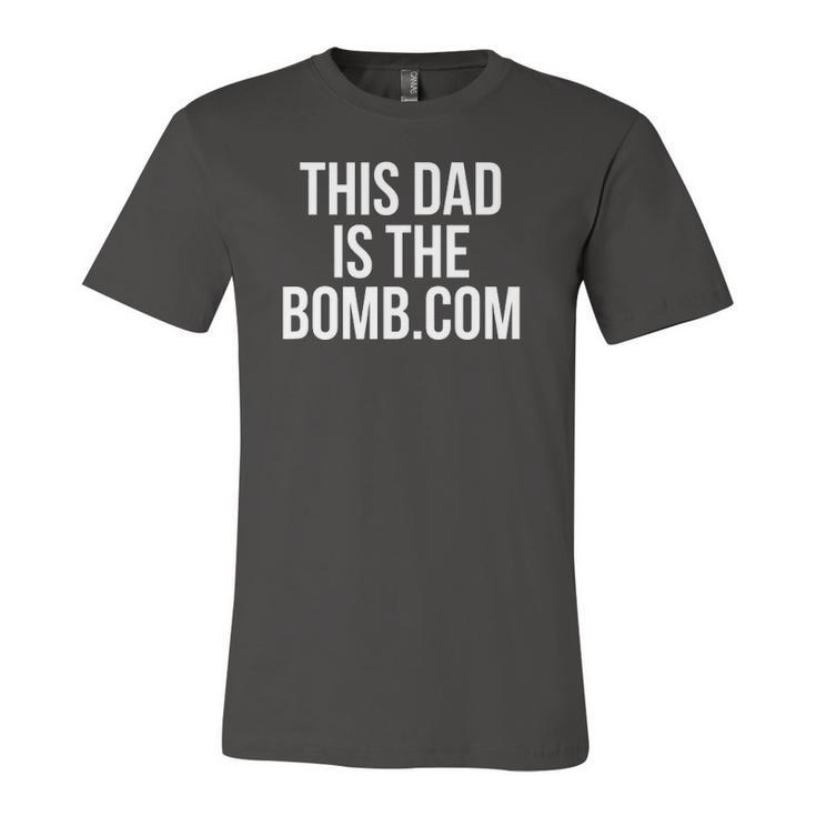 This Dad Is Bomb Dot Com Jersey T-Shirt