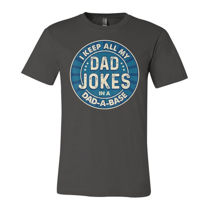 Dad For Fathers Day For Dad Jokes Jersey T-Shirt