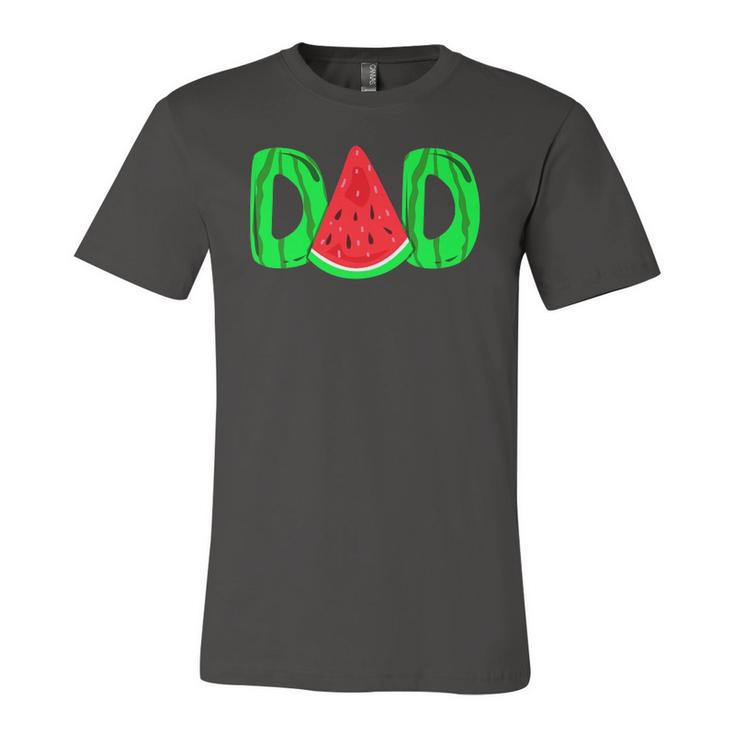 Dad Watermelon Fathers Day Jersey T-Shirt