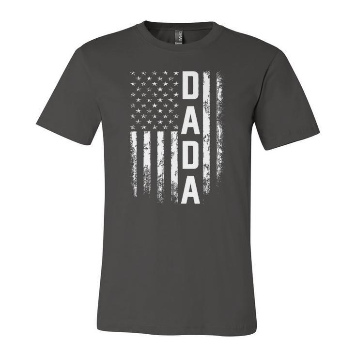 Dada America Flag Fathers Day Jersey T-Shirt