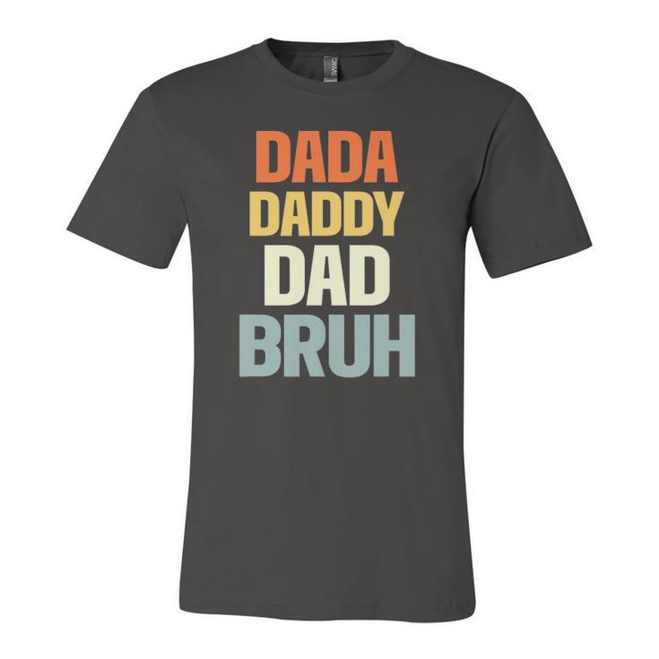 Dada Daddy Dad Bruh Father Jersey T-Shirt