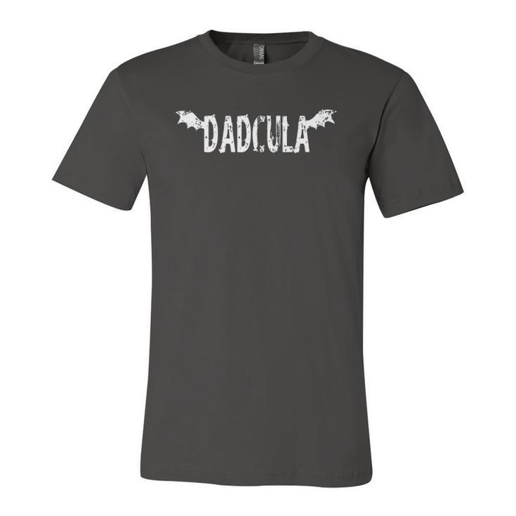 Dadcula Halloween Dad Dracula Halloween Jersey T-Shirt