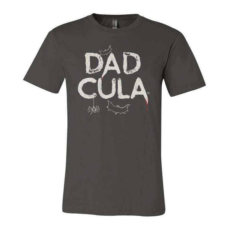 Dadcula Monster Vintage Costume Halloween Bat Dad Jersey T-Shirt