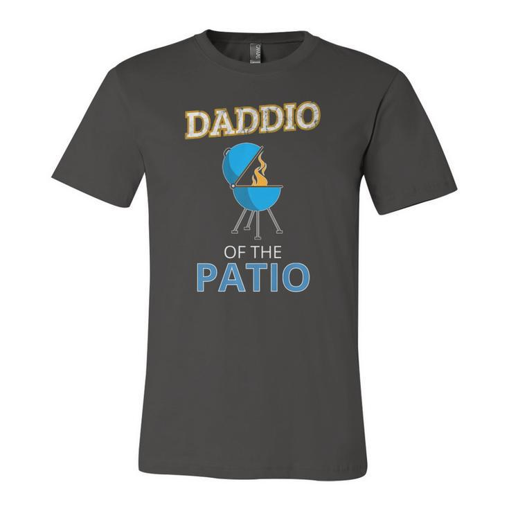 Daddio Of The Patio Fathers Day Bbq Grill Dad Jersey T-Shirt
