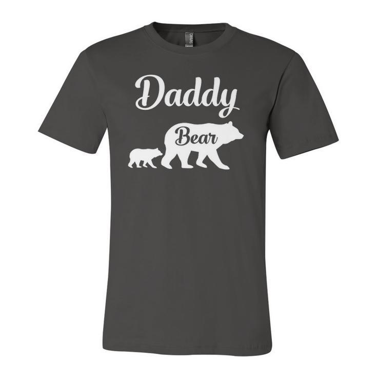 Daddy Bear Fathers Day Jersey T-Shirt