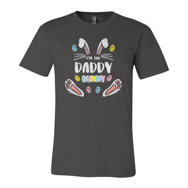 Im Daddy Bunny Rabbit Easter Matching Dad Papa Jersey T-Shirt