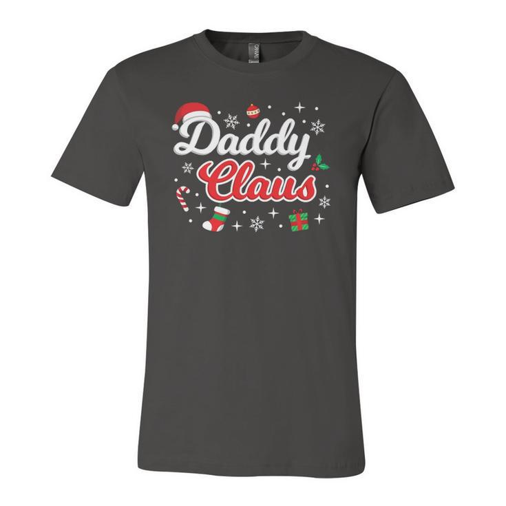 Daddy Claus Dad Merry Xmas Santa Matching Group Cute Jersey T-Shirt