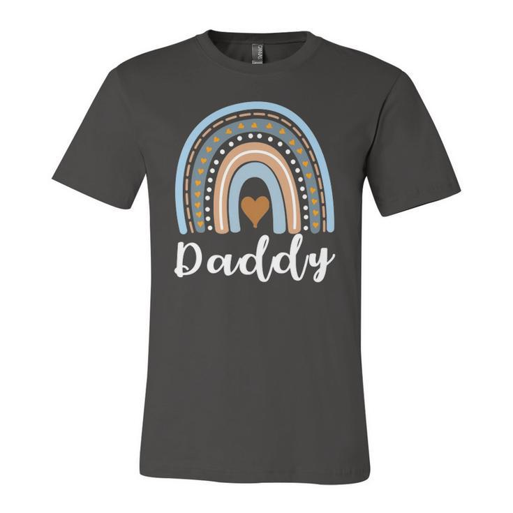 Daddy Rainbow Boho Rainbow Daddy Cool Dad Matching Jersey T-Shirt