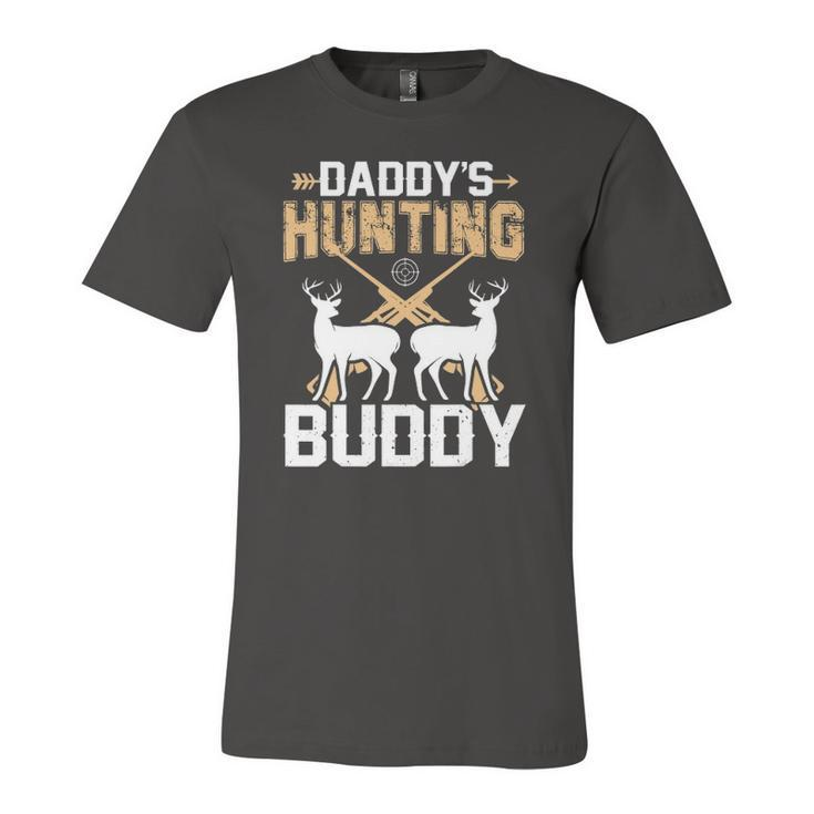 Deer Hunting Daddys Hunting Buddy Jersey T-Shirt
