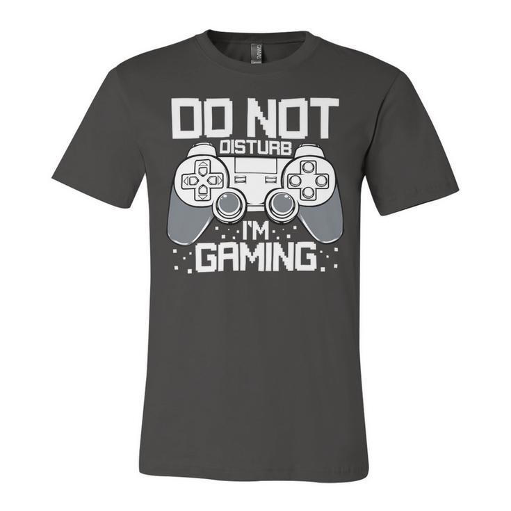 Do Not Disturb Gaming Gameplay Software Egaming Winner Pun 24Ya66 Unisex Jersey Short Sleeve Crewneck Tshirt