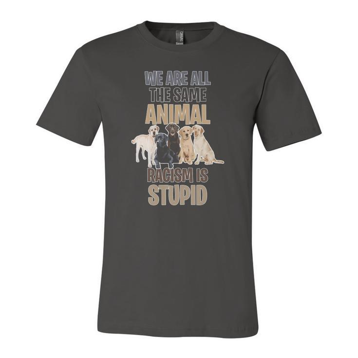 Dog Lovers Against Racismanti Racism Jersey T-Shirt