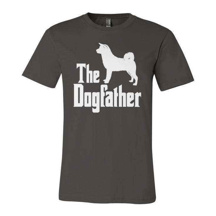 The Dogfather Akita Dog Silhouette Idea Classic Jersey T-Shirt