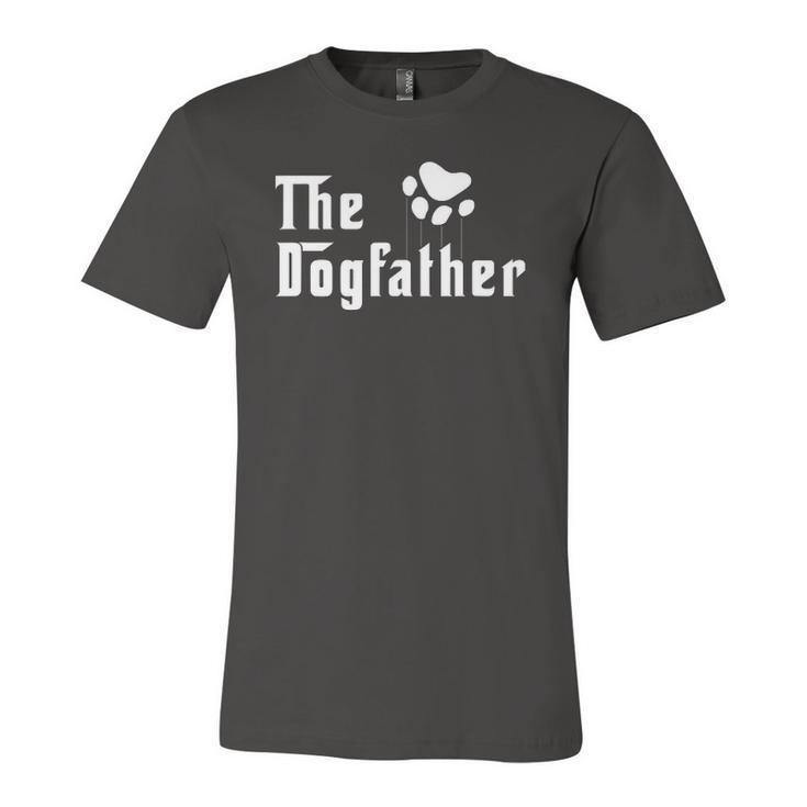 The Dogfather For Proud Dog Fathers Of The Goodest Dogs Jersey T-Shirt