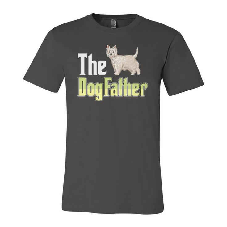 The Dogfather West Highland White Terrier Dog Owner Jersey T-Shirt