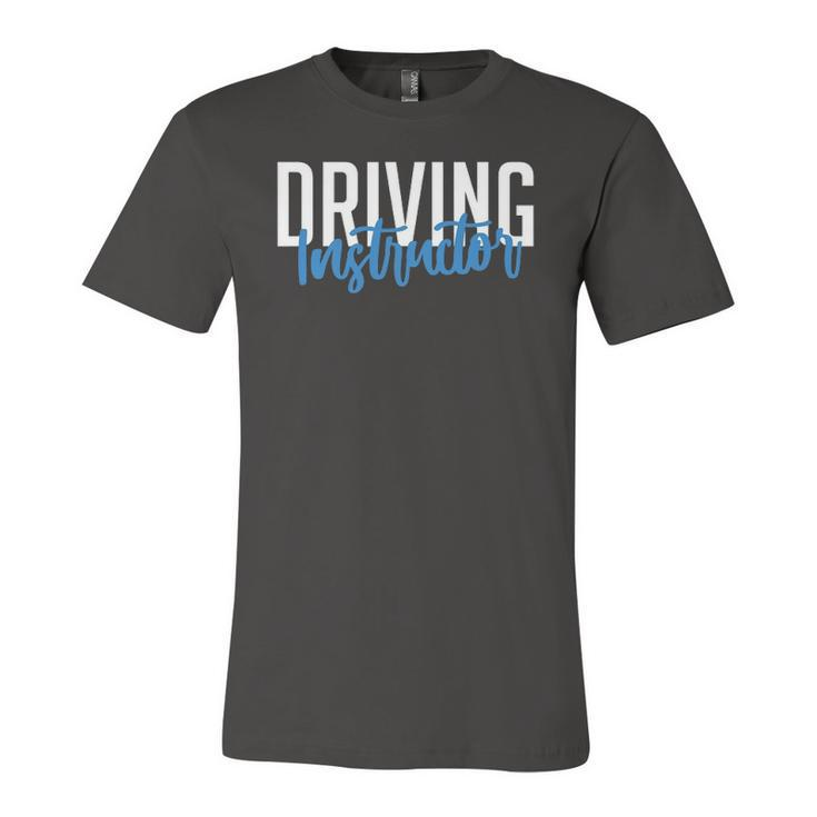 Driving Instructor Car Driver Brakes Parking Exam Jersey T-Shirt
