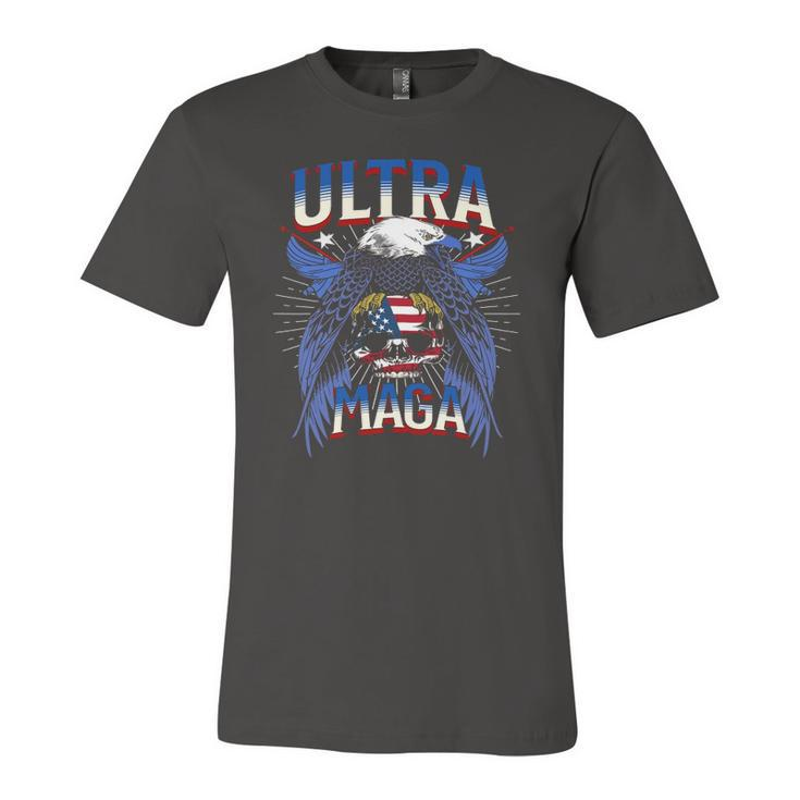 Eagle Holding Usa Flag Ultra Maga 2022 Great Maga King Jersey T-Shirt