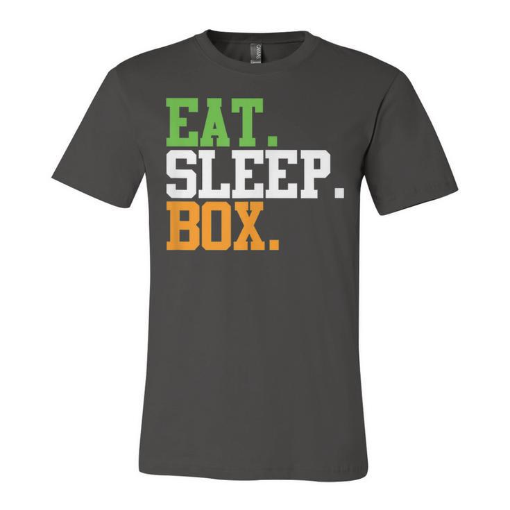 Eat Sleep Box | Irish Pride Boxing Unisex Jersey Short Sleeve Crewneck Tshirt