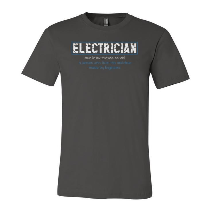 Electrician Definition Dictionary Jersey T-Shirt