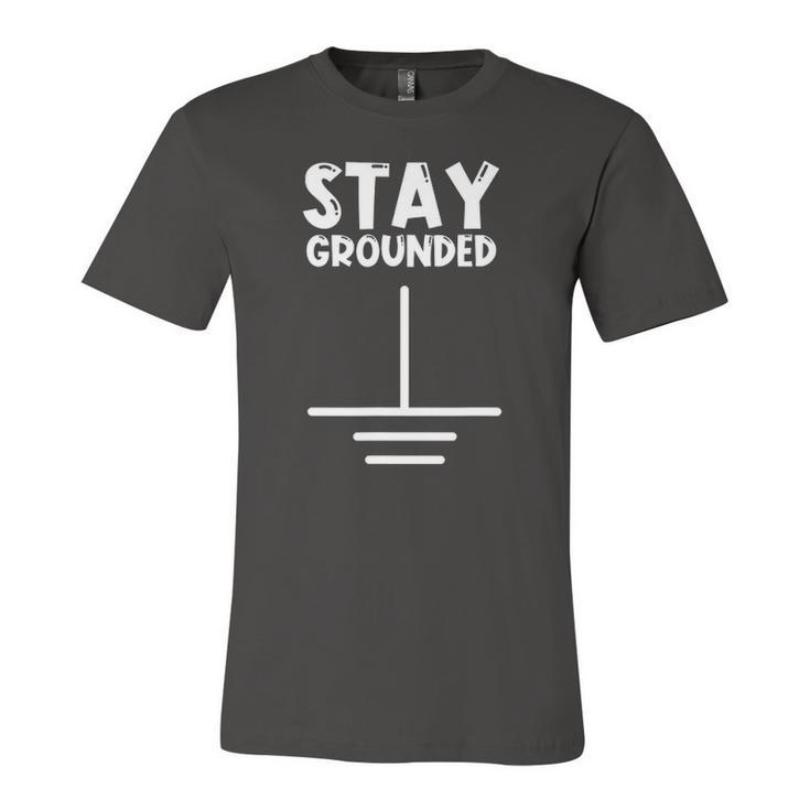 Electronics Ground Electrical Engineer Grounded Electronics Jersey T-Shirt