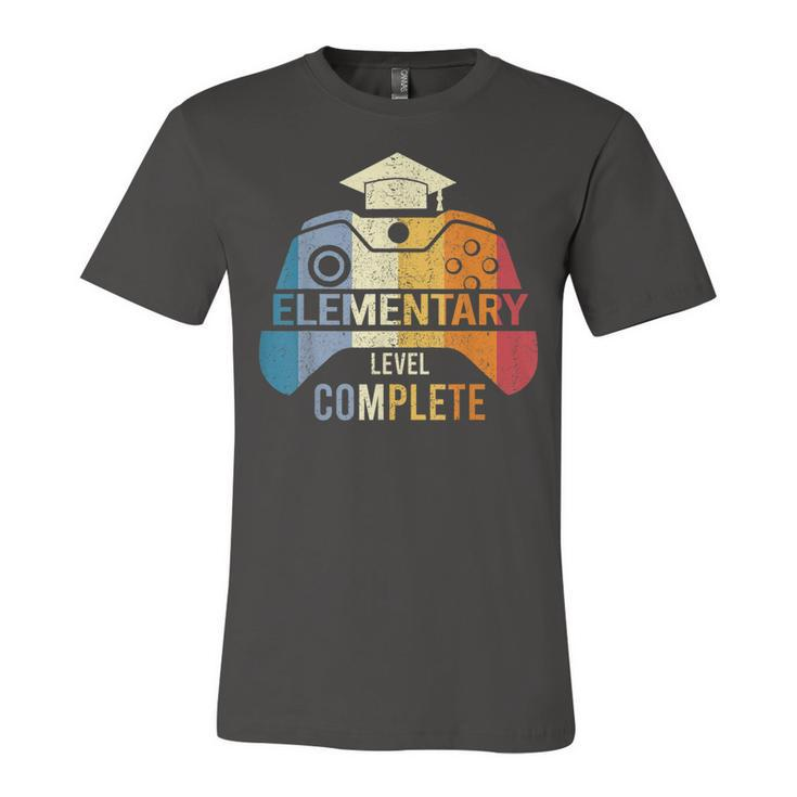 Elementary Level Complete Graduation Gamer Boys Kids Jersey T-Shirt