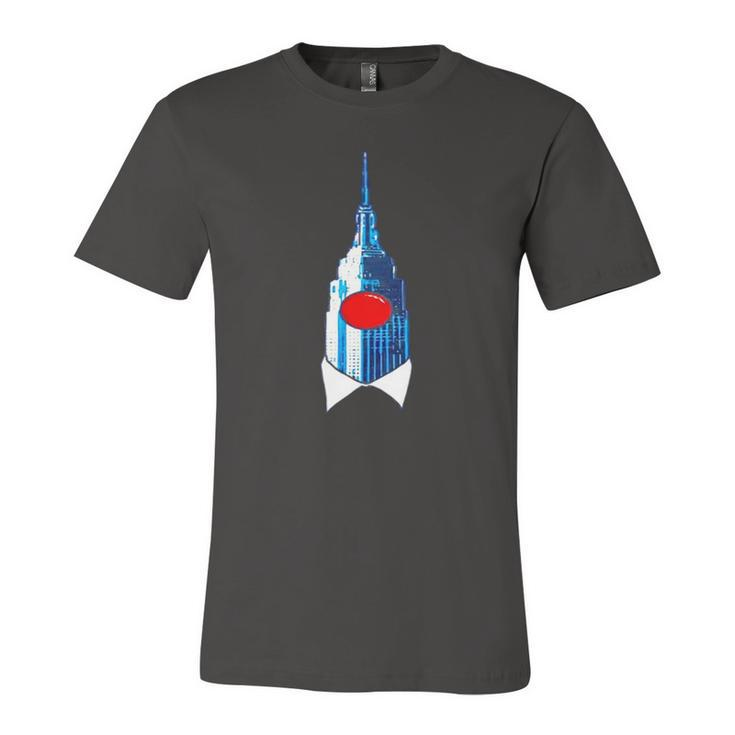 Empire State Building Clown State Of New York Jersey T-Shirt