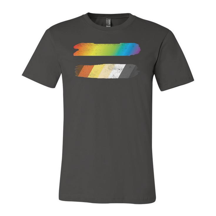 Equal Sign Equality Lgbtq Gay Bear Flag Gay Pride Jersey T-Shirt