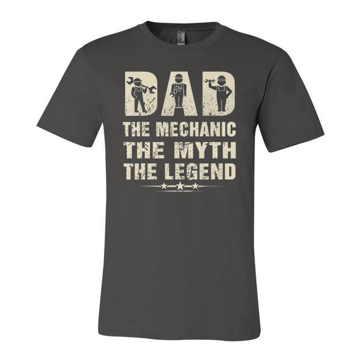 Family 365 Mechanic Dad Mechanics Fathers Day Jersey T-Shirt